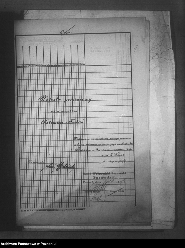 Obraz 5 z jednostki "Rejestr pomiarowy majątków Kotomierz-Trzebień powiatu bydgoskiego"