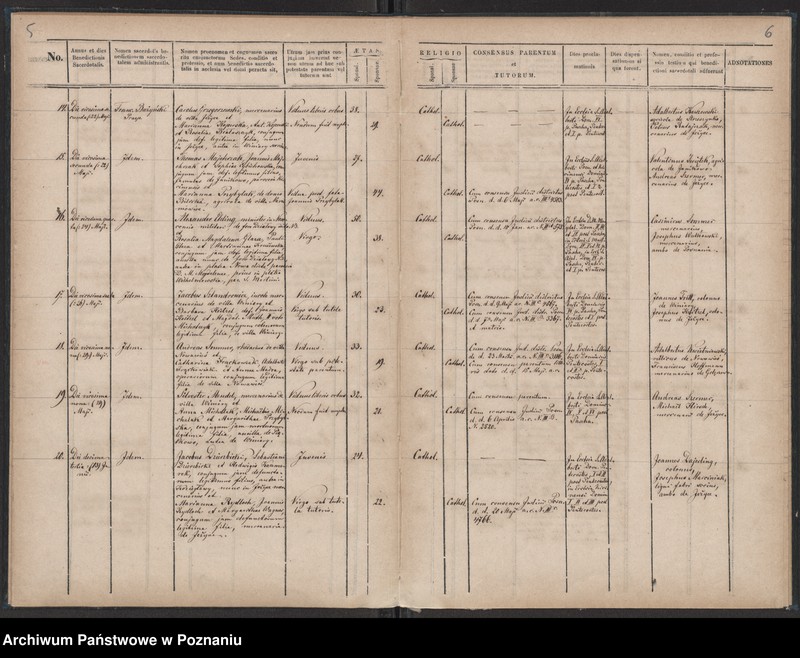Obraz 5 z jednostki "Księga małżeństw"