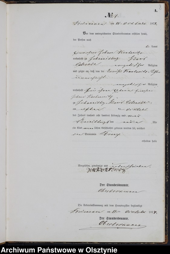 image.from.unit.number "Geburts-Neben-Register Nr 1 - 45"