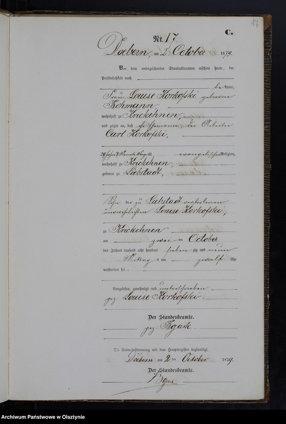 image.from.unit.number "Sterbe-Neben-Register Nr 1 - 33"