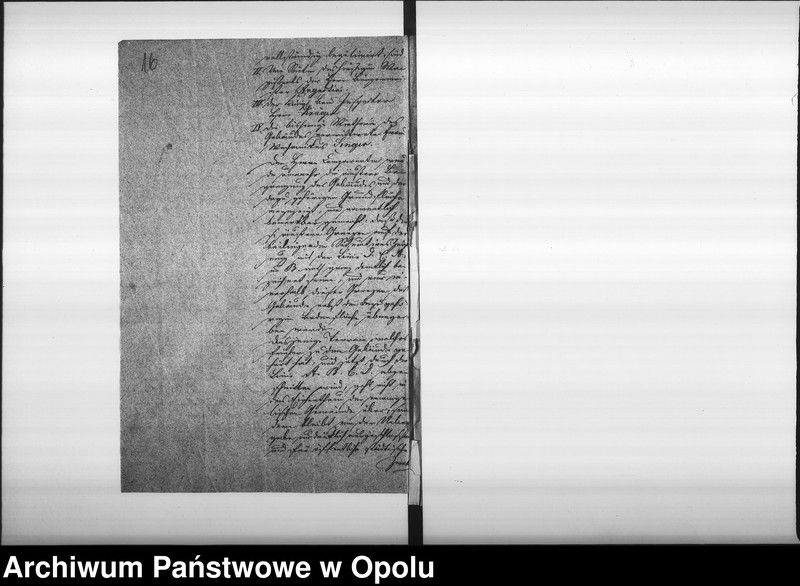 image.from.unit.number "Acta des Magistrats zu Oppeln betreffend die Ueberlassung des ehemaligen Minoritten Gebäudes, an die hiesige evangelische Gemeine zu Kirch- und Schul-Zwecken"