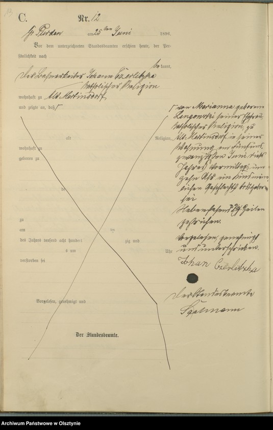 image.from.unit.number "Sterbe-Haupt-Register Nr 1 - 45"