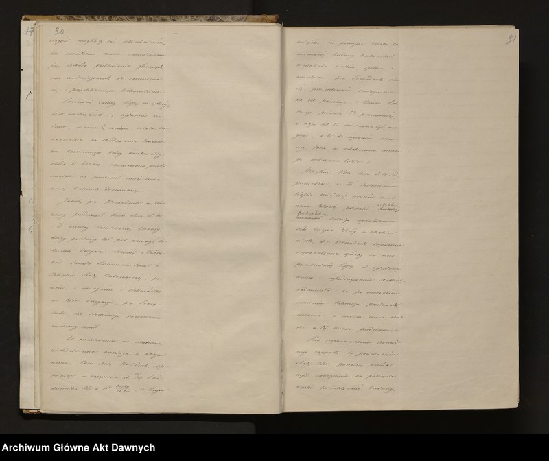image.from.unit.number "[Protokoły posiedzeń Rady Administracyjnej Królestwa Polskiego, nr 1 - 19]."