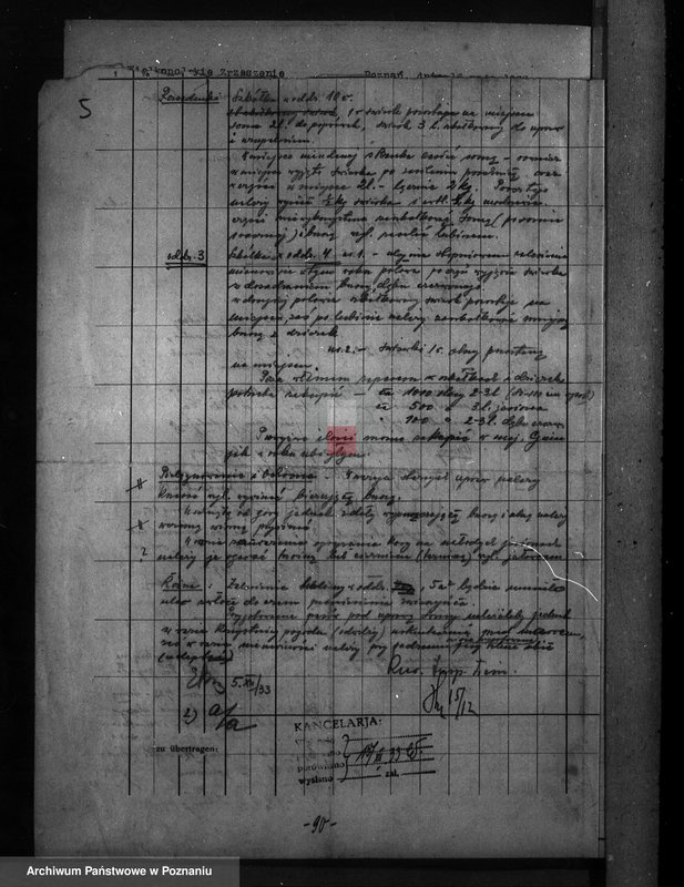 Obraz 9 z jednostki "Program gospodarczy dla lasu J. Kajewskiego w gminie Wiórek powiat poznański 1929-1939"