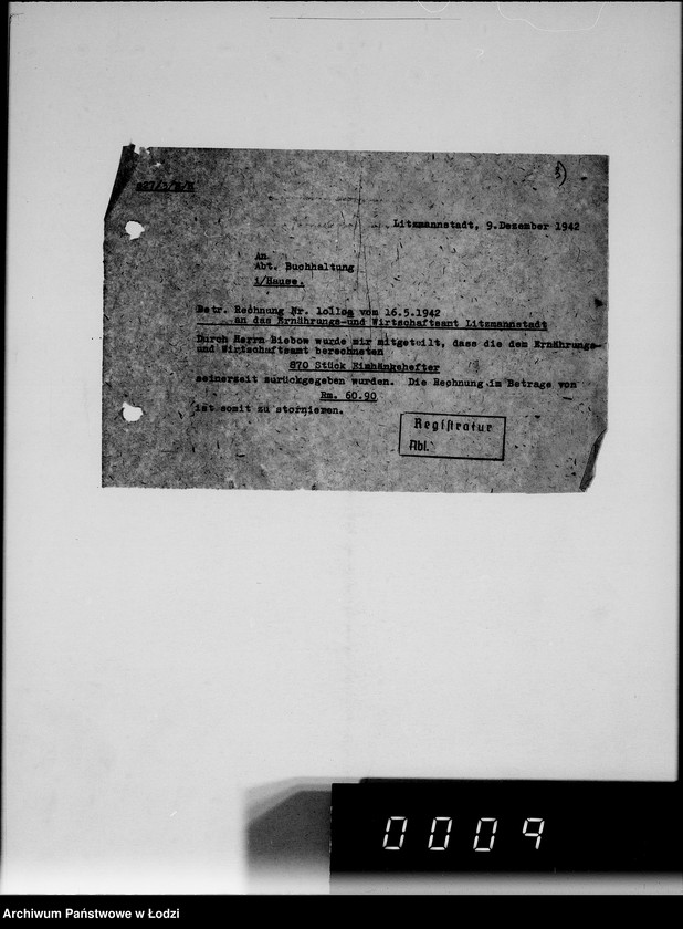 Obraz 7 z jednostki "Anordnungen, Umläufe und Schriftwechsel im Hause."