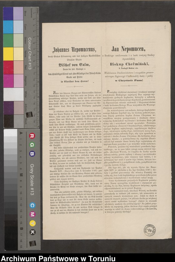 image.from.unit.number "[Listy pasterskie Jana Nepomucena, biskupa chełmińskiego]"