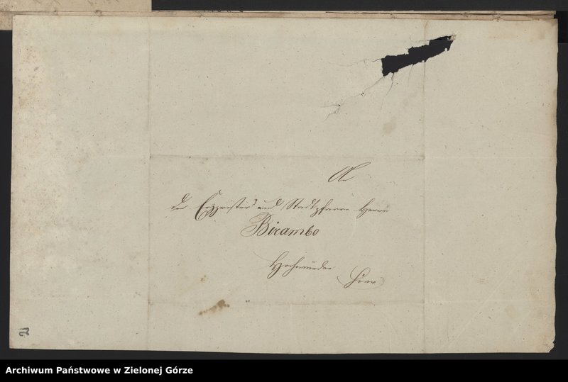 image.from.unit "Gesuche um Frei - Schul bei der Stadtpfarrschule hierselbst [Prośby o przyjęcie do szkoły parafialnej w Głogowie]"