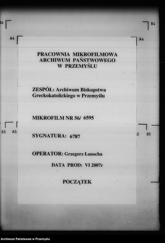 image.from.unit.number "[Kopie ksiąg metrykalnych parafii Posada Rybotycka z filią Borysławka (dekanat Dobromil)]"