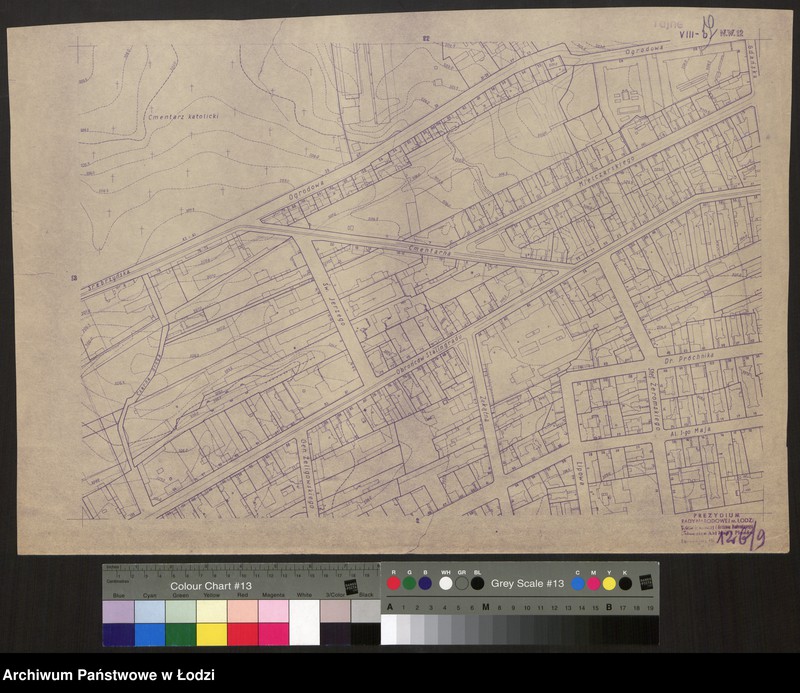 Obraz 1 z jednostki "Plan miasta Łodzi Sekcja NW 12"