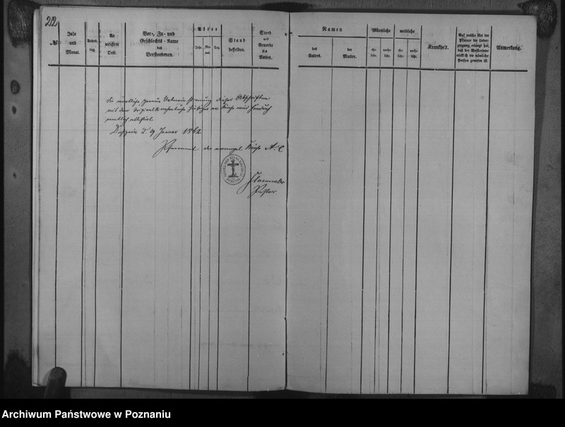 Obraz 15 z jednostki "Tauf- Trau- Sterbe- Register"