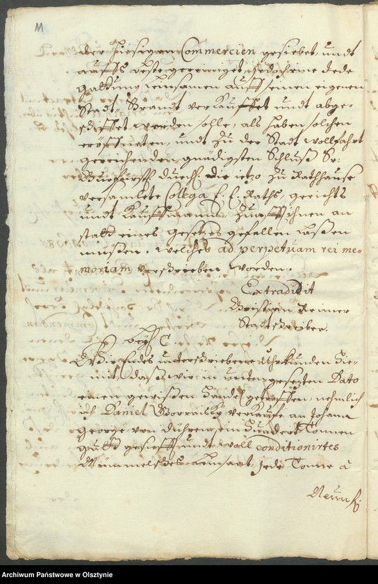 image.from.unit.number "In S. [Sachen] Jacob Popp pt. Daniel Goraiski [ Goreisken] wegen einer Leinsam-Handels"