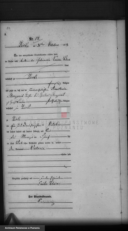 Obraz 16 z jednostki "Księga urodzeń"