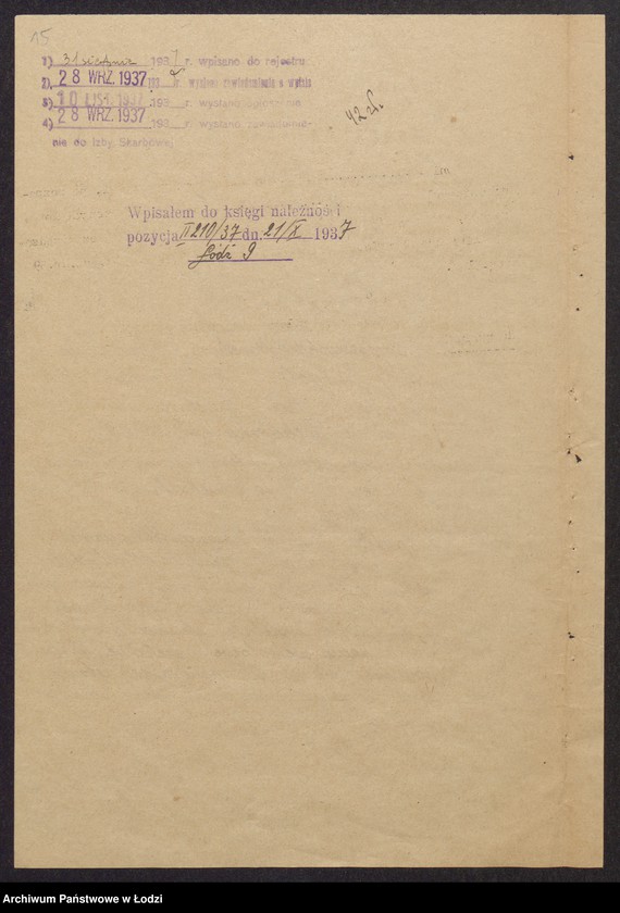 Obraz 17 z jednostki "Boryszowska Apretura i Drukarnia- Wolf Gutgold i S-ka, dzierżawcy: Mojżesz Aron Sztern, Henoch Chanachowicz, Pinkus Apelsztajn, Szlama Wajnberg- apretura i wykończalnia"