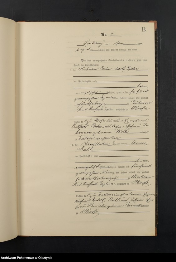 image.from.unit.number "Heiraths-Neben-Register Nr 1 - 11"