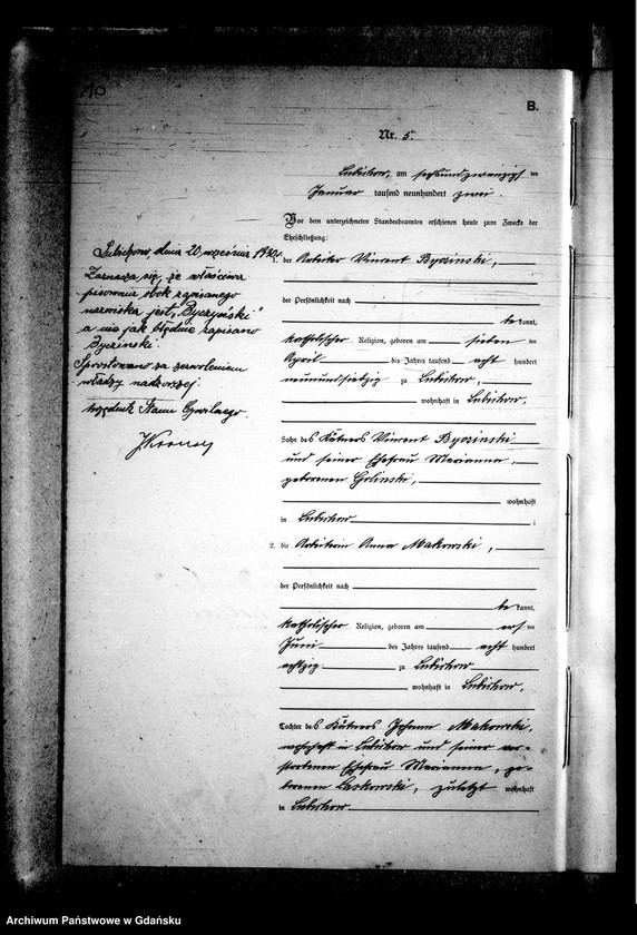 image.from.unit.number "Księga małżeństw"