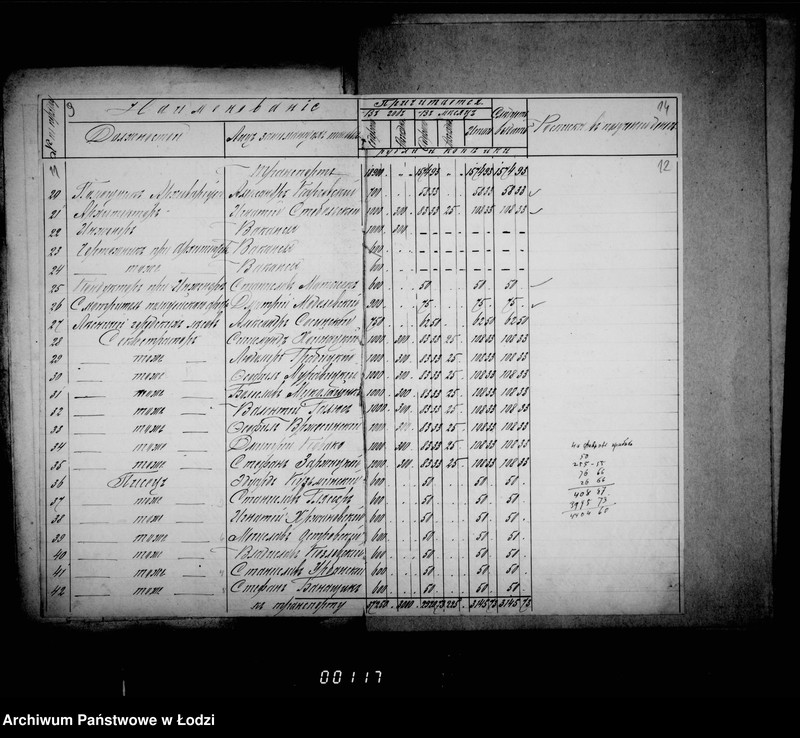 Obraz 11 z jednostki "Trebovatel´nyja vedomosti na žalovanje dlja činovnikov i služitelej magistrata"