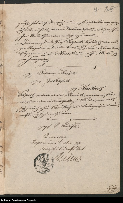 Obraz 11 z jednostki "A. betr. Johann von Haciski"