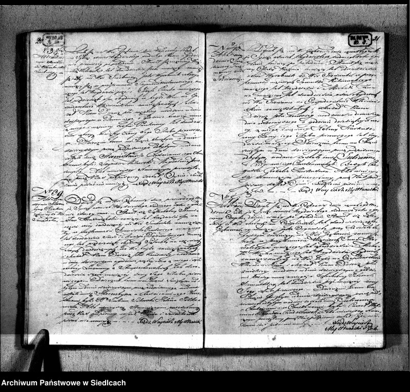 Obraz 13 z jednostki "Akta urodzin, małżeństw, zgonów"