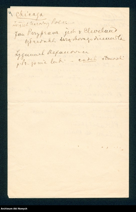 image.from.unit.number "Notatka Sylwina Strakacza z danymi o organizacjach i działaczach polonijnych w St. Zjednoczonych A.P."
