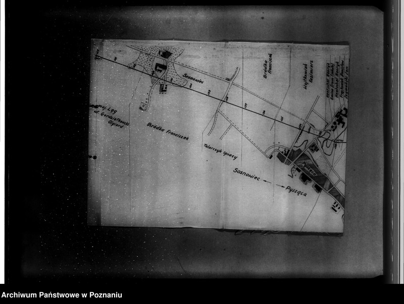 Obraz 17 z jednostki "Towarzystwo Elektryfikacji Okręgu Poznańskiego Spółka Akcyjna W Poznaniu plany sytuacyjne wsi i miast w związku z projektowaną elektryfikacją"