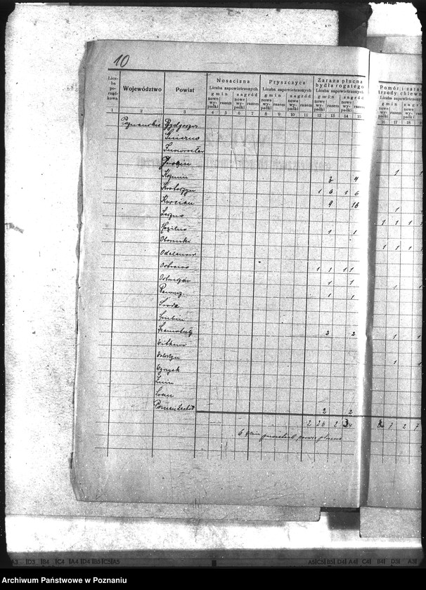 Obraz 14 z jednostki "Wykaz chorób zaraźliwych zwierząt"