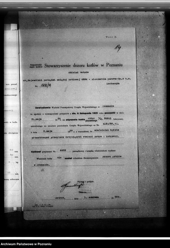 image.from.unit.number "Krotoszyńska Mleczarnia w Krotoszynie nr woj. 6284"