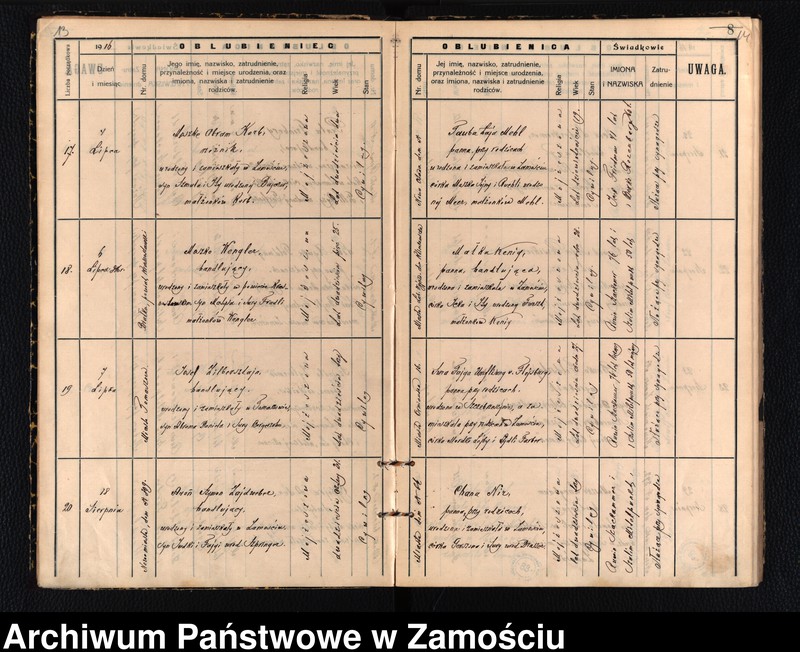 image.from.unit.number "Rejestr małżeństw"