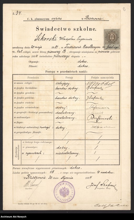 image.from.collection.number "Władysław Sikorski - biografia w dokumencie archiwalnym111"