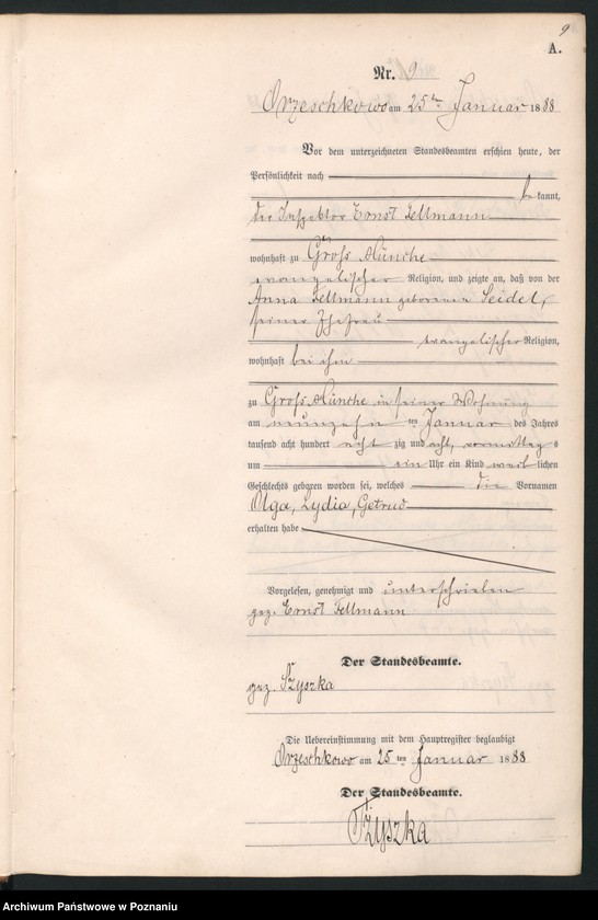 Obraz 12 z jednostki "Księga urodzeń"