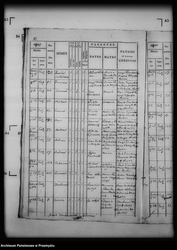 Obraz 14 z jednostki "[Kopie ksiąg metrykalnych parafii Łużek Dolny (dekanat Drohobycz)]"