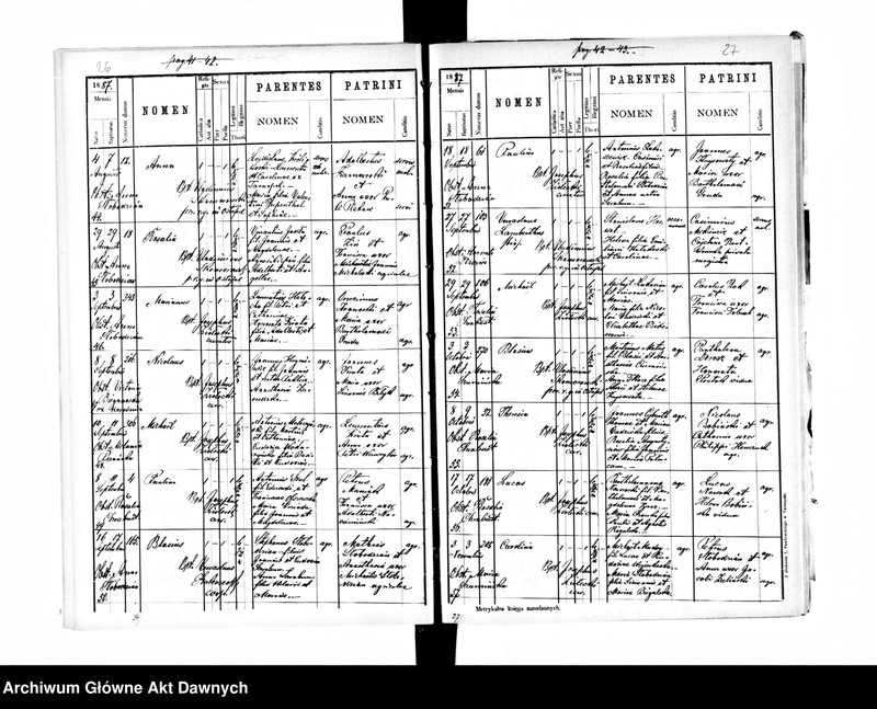 image.from.unit.number "Parafia: Grzymałów. Dekanat: Skałat. Księga metrykalna urodzeń, ślubów i zgonów dla miasta Grzymałów i wsi: Bucyki, Hlibów, Kałaharówka, Kozina, Leżanówka, Łysa Góra (Eleonorówka), Mazurówka, Okno, Ostapie*, Zarubińce*, Pajówka, Podlesie, Poznanka Hetmańska, Czechowa**, Wolica**."
