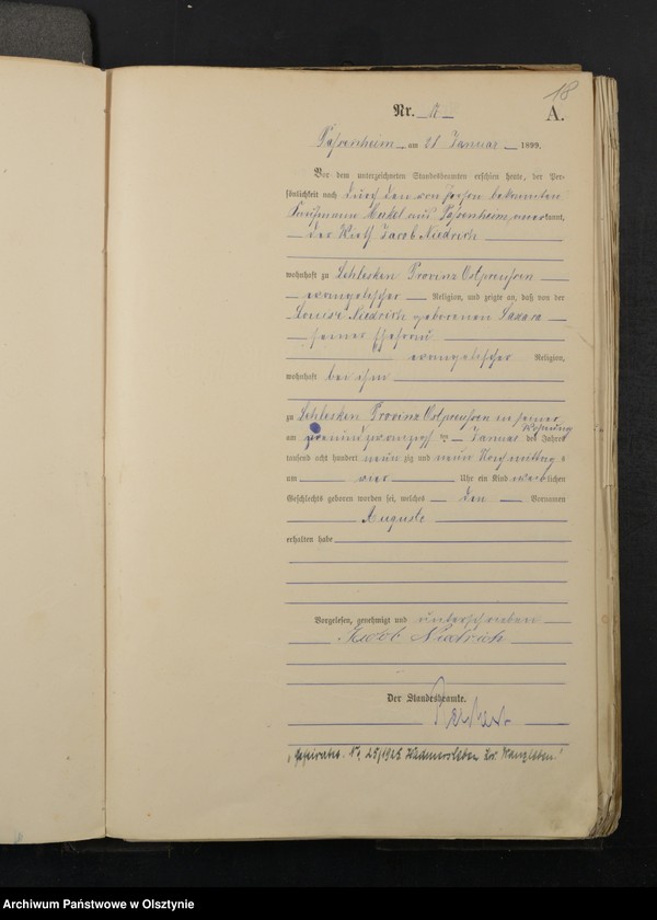 image.from.unit.number "Geburts-Haupt-Register Nr 1 - 247"