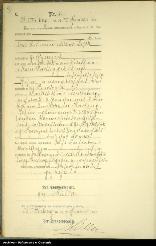 image.from.unit.number "Sterbe-Neben-Register Nr 1 - 168"