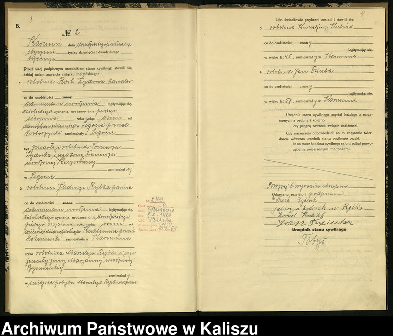 Obraz 5 z jednostki "[Księga małżeństw]"