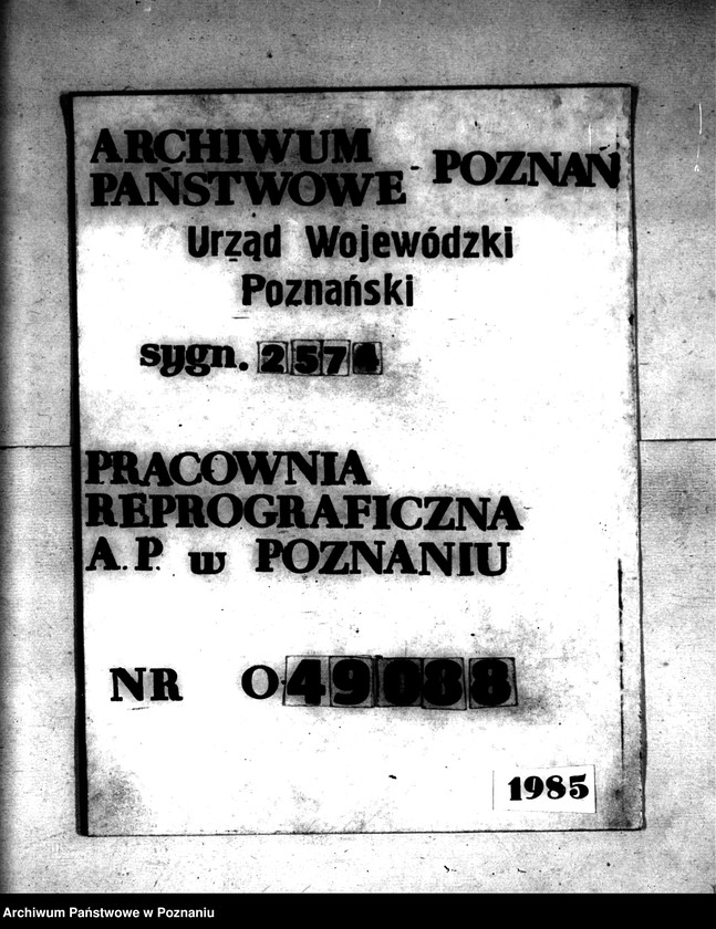 Obraz 1 z jednostki "Majątek Rozbitek-Prusim powiatu międzychodzkiego przymusowy wykup Henryk Reiche"