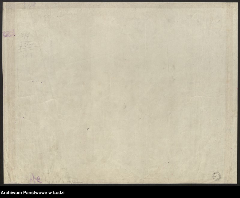 Obraz 2 z jednostki "Plan m. Łodzi 1:2000 z oznaczeniem podziału miasta na Obwody Komitetów Blokowych. Sekcja NO1"