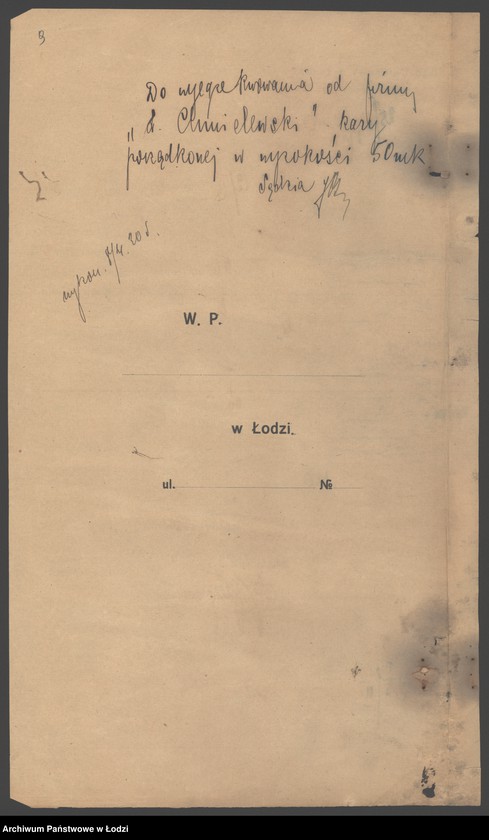 Obraz 11 z jednostki "Lejb Chmielewski, spadkobiercy- fabryka wyrobów metalowych i zegarów ściennych"