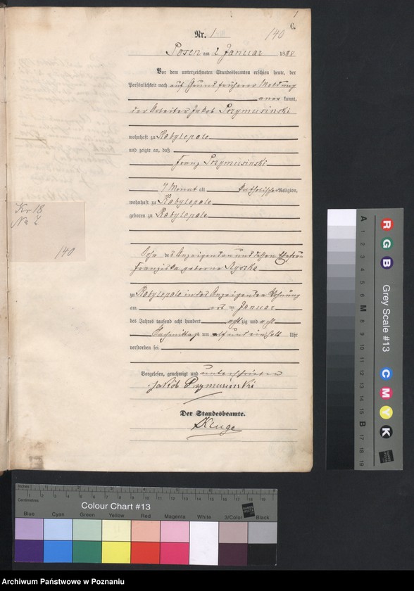 Obraz 3 z jednostki "Księga zgonów"