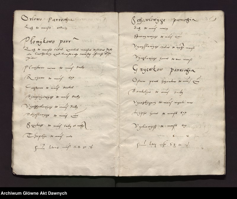 image.from.unit.number "Exactionum publicarum decem gr. -- in conventu Cracoviensi A.D. 1543 laudatarum decretarumque districtus Junivladislaviensis registrum --"