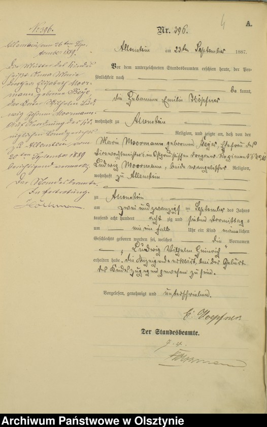 image.from.unit.number "Geburts-Haupt-Register Tom II,Nr 394 -590"