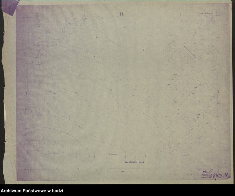 Obraz 4 z jednostki "Plan miasta Rudy Pabianickiej Sekcja 55"