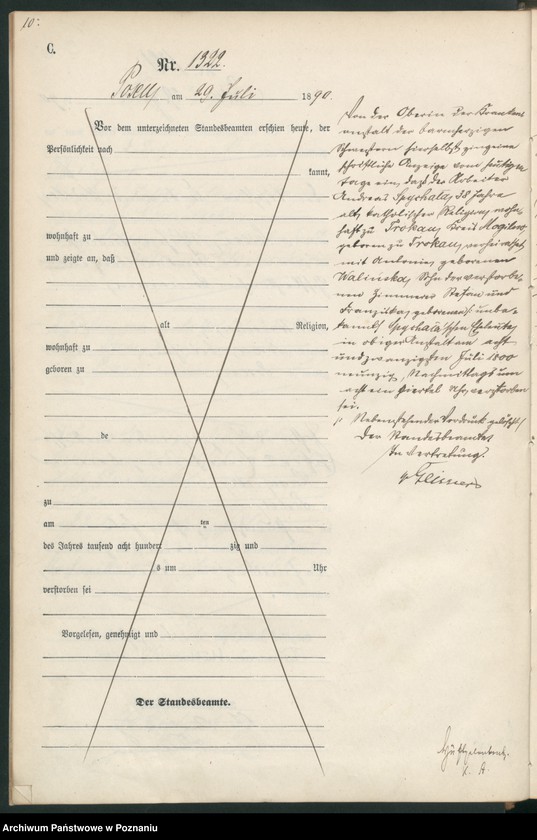 Obraz 13 z jednostki "Księga zgonów t. IV"