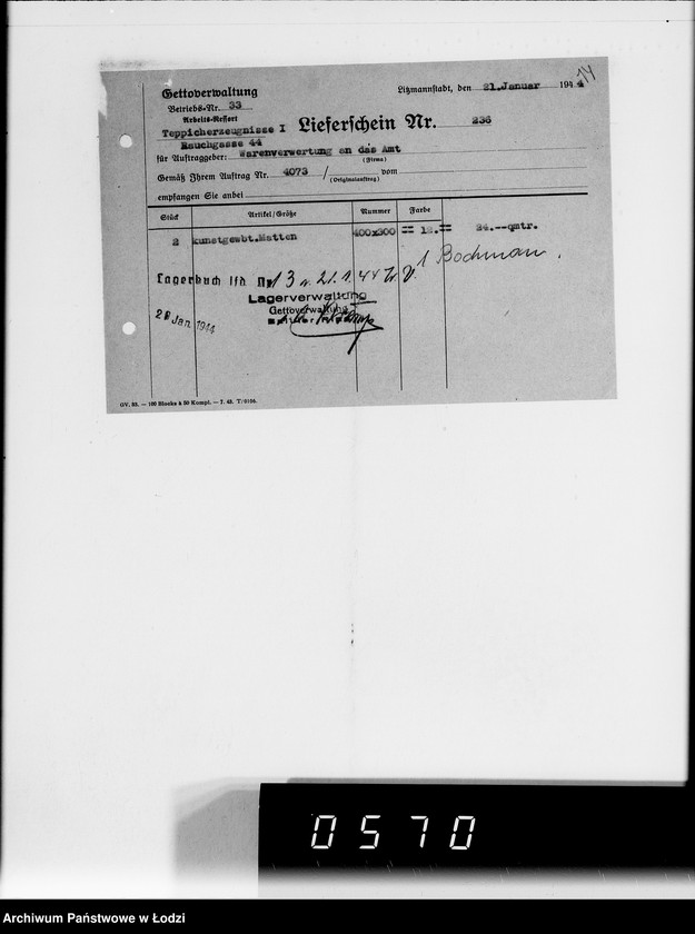 Obraz 18 z jednostki "Einnahme Anweisungen"