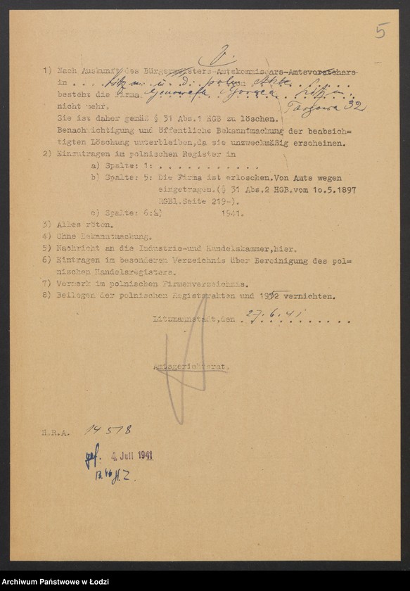 Obraz 7 z jednostki "Genowefa Gorąca – sklep kolonialno-spożywczy i sprzedaż artykułów dystrybucyjnych"