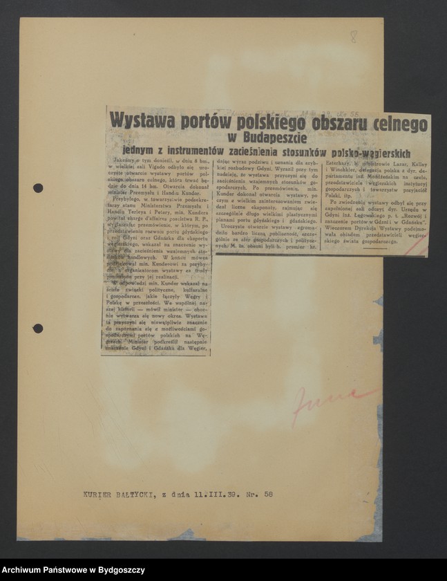 image.from.unit.number "Inne wystawy - wycinki prasowe"