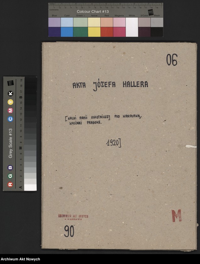 image.from.unit.number "Walki Armii Ochotniczej pod Warszawą. Wycinki prasowe."