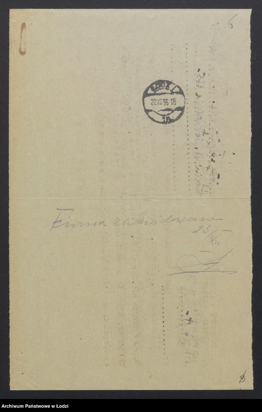 Obraz 8 z jednostki "„Tkanina Polska” – Józef Masicki – handel manufakturą"