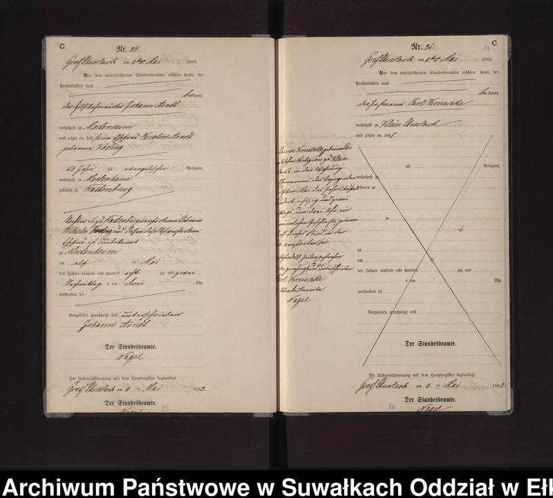 image.from.unit.number "Sterbe-Neben-Register des Preussischen Standes-Amtes Gross Stüerlack Kreis Loetzen"