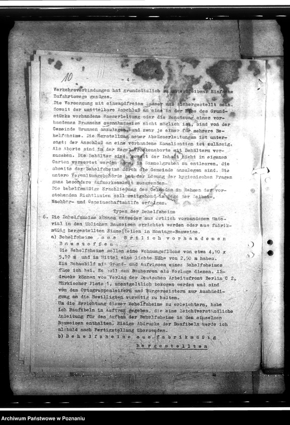 Obraz 14 z jednostki "Deutsches Wohnungshilfswerk. Ausbauwohnungen"