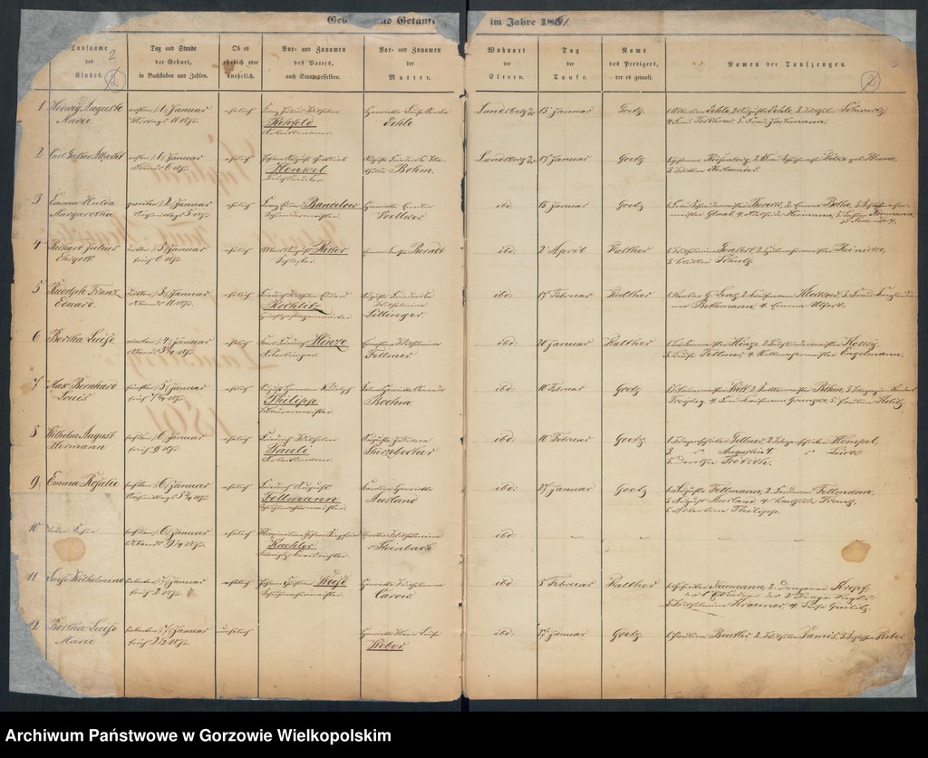 image.from.unit.number "Duplikate der Hauptkirche zu Landsberg an der Warthe (zawiera też księgę zgonów Konkordien Kirche mit der reformirten und Militair Gemeinde z 1861 r.)"